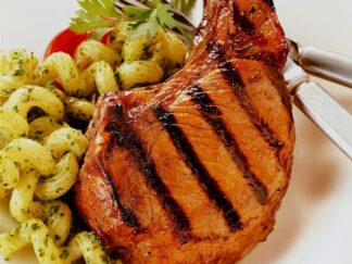 Costeletas de Porco com Alecrim em Salmoura