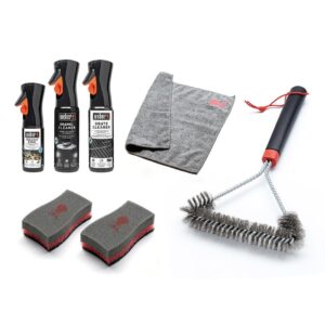 Kit de limpeza Weber® para grelhadores a carvão