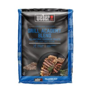 Pellets Weber® de madeira natural mistura Grill Academy - 8Kg