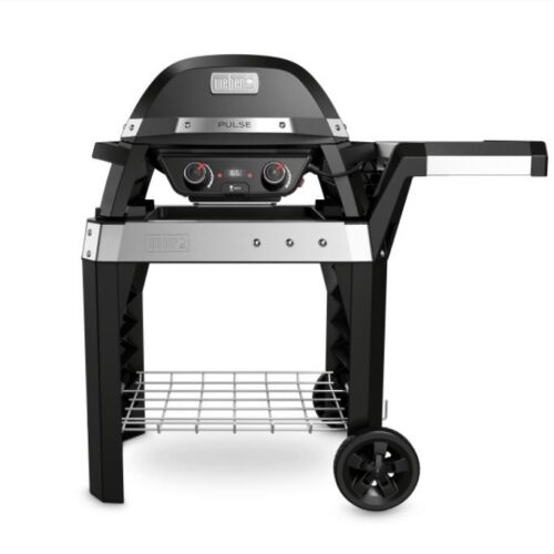 Grelhador Weber® elétrico Pulse 2000 c/ carrinho e mesa