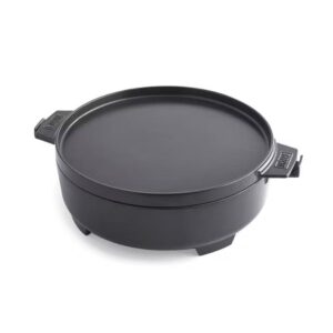 Panela Weber® em ferro fundido 2em1