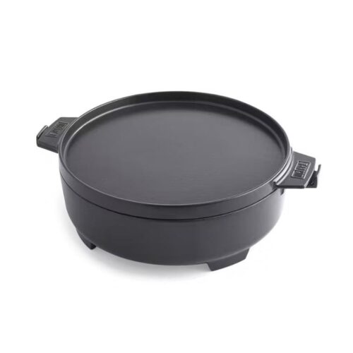 Panela Weber® em ferro fundido 2em1